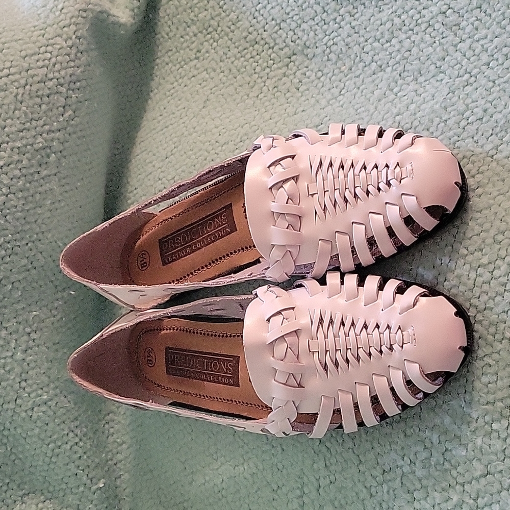 Predictions leather slip on shoes